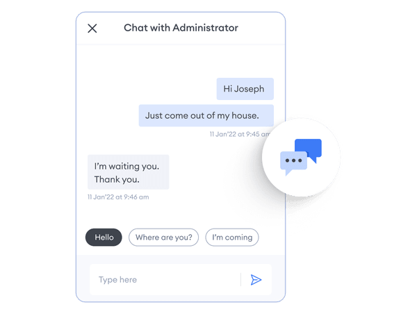 in-built chat integration