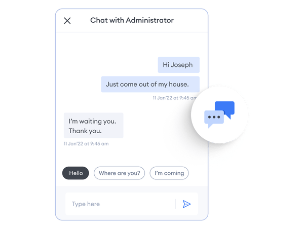 in-built chat integration