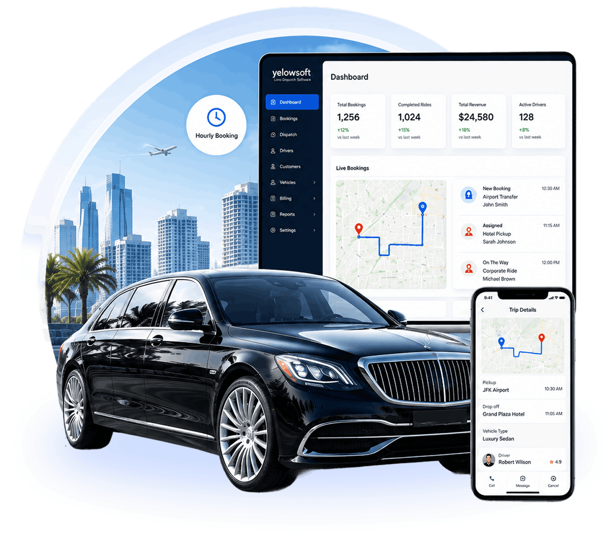 Limo Dispatch Software for Limo, Black Car, Livery Operators