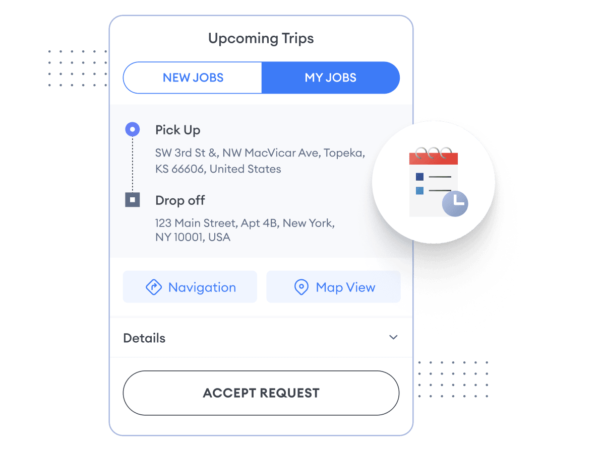 Driver Wakeup Calendar for Taxi Drivers | Yelowsoft