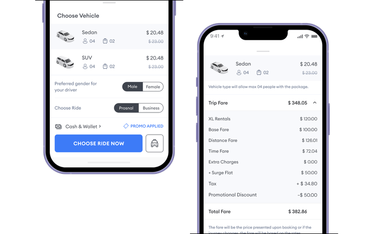 passenger-app-fare-estimates