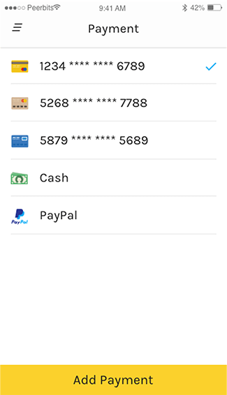 taxi-app-development-multiple-payment-options