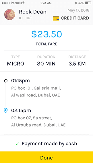 taxi-app-development-transparent-billing