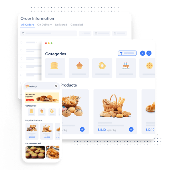 OnDemand Delivery Software for Bakeries YelowSoft