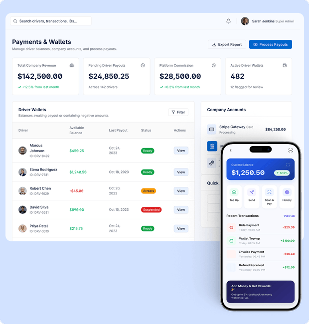 Payment and Wallet Management