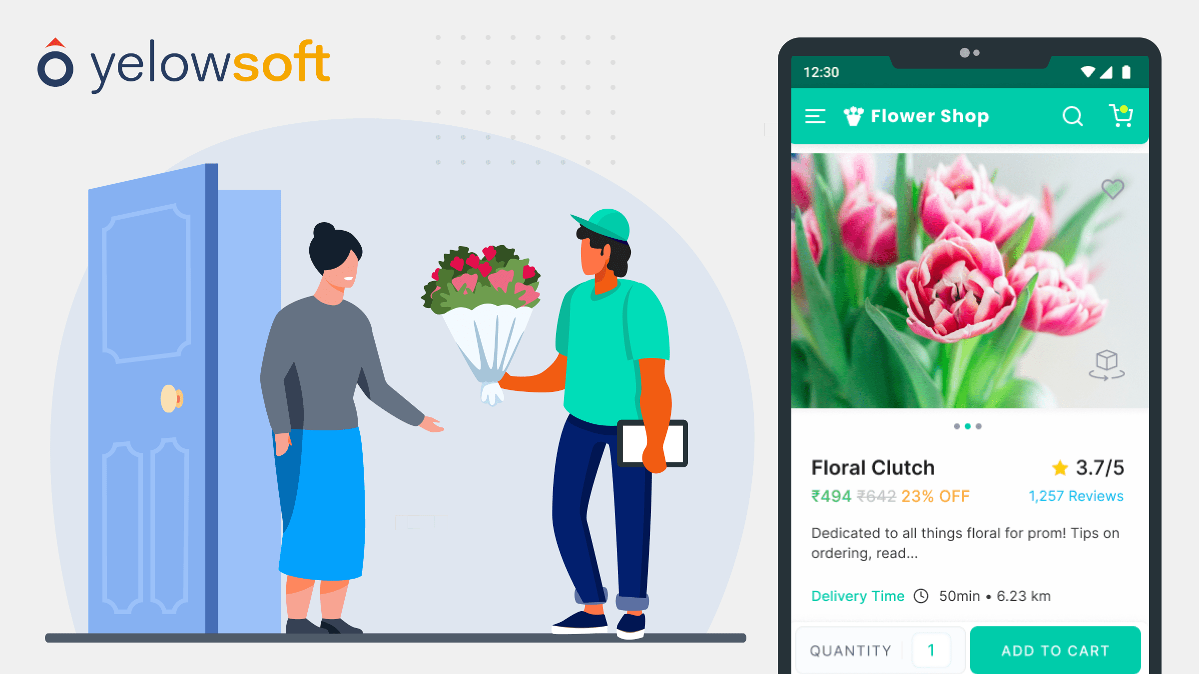 The guide to ondemand flower delivery app development