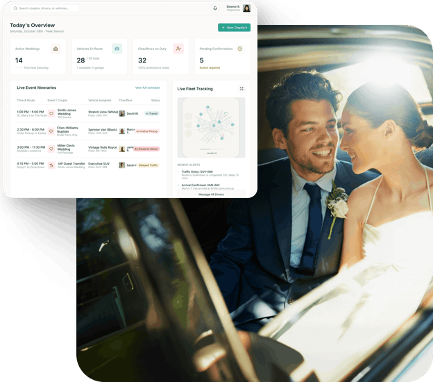 Wedding Transportation Software