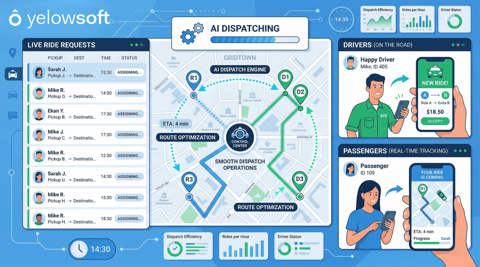 Taxi Dispatch Software: Auto vs Manual ROI Breakdown