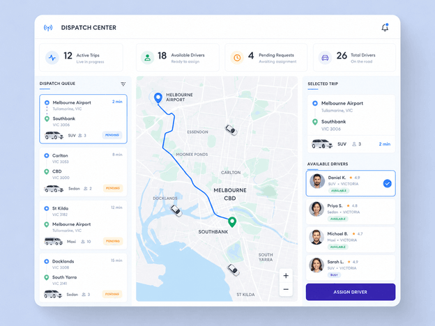 Move Trips Faster When the Shift Gets Busy