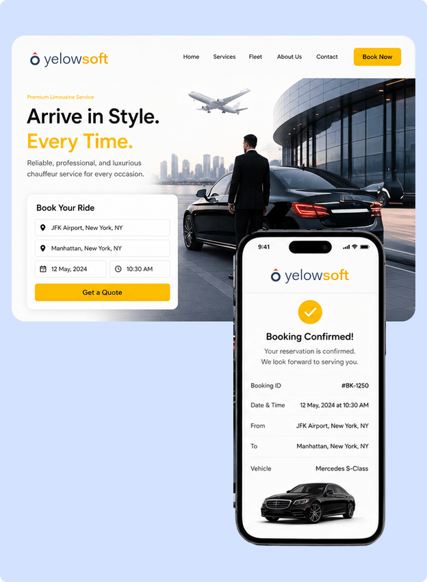 Seamless Customer Booking Experience