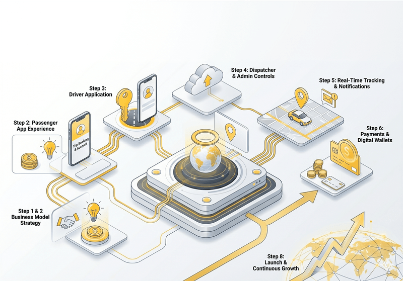 step-by-step-process-to-build-an-e-hailing-app
