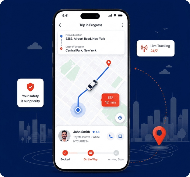 passenger-app-real-time